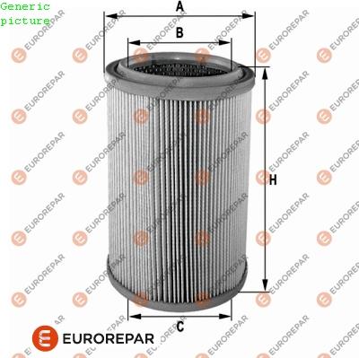 EUROREPAR 1680349880 - Filtro aria autozon.pro