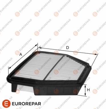 EUROREPAR 1680344080 - Filtro aria autozon.pro