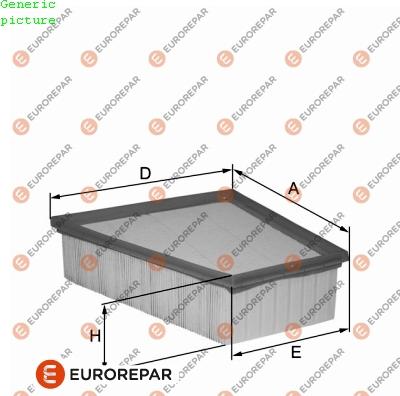 EUROREPAR 1680344280 - Filtro aria autozon.pro