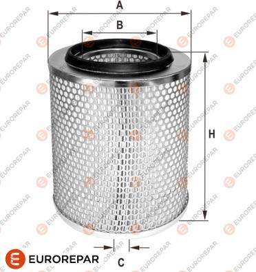 EUROREPAR 1680340380 - Filtro aria autozon.pro