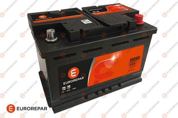 EUROREPAR 1680355080 - Batteria avviamento autozon.pro