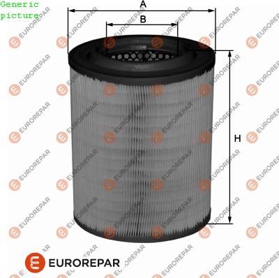 EUROREPAR 1680335580 - Filtro aria autozon.pro