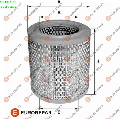 EUROREPAR 1680332080 - Filtro aria autozon.pro