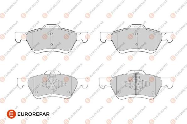 EUROREPAR 1682314580 - Kit pastiglie freno, Freno a disco autozon.pro