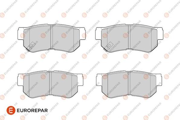 EUROREPAR 1682318280 - Kit pastiglie freno, Freno a disco autozon.pro