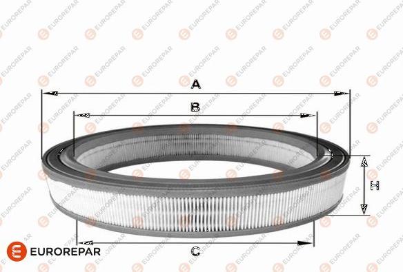 EUROREPAR 1682264580 - Filtro aria autozon.pro