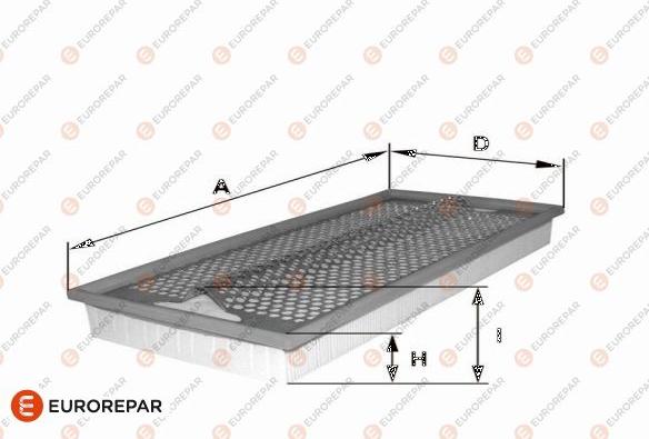 EUROREPAR 1682260380 - Filtro aria autozon.pro