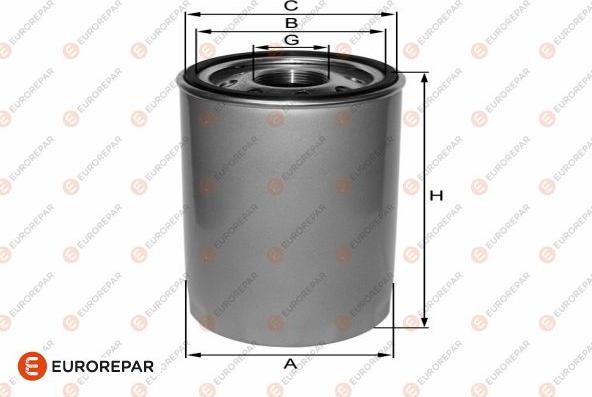 EUROREPAR 1682271180 - Filtro olio autozon.pro