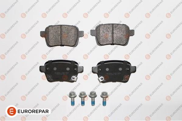 EUROREPAR 1639383180 - Kit pastiglie freno, Freno a disco autozon.pro