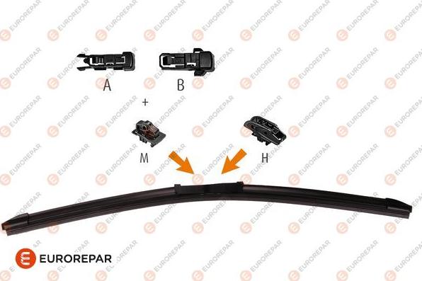 EUROREPAR 1635454580 - Spazzola tergi autozon.pro