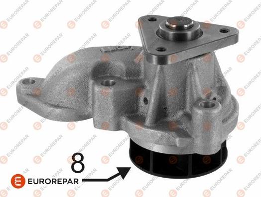 EUROREPAR 1635181480 - Pompa acqua autozon.pro