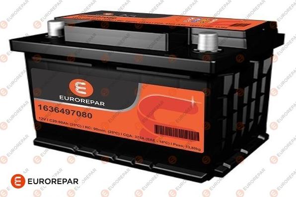 EUROREPAR 1636496980 - Batteria avviamento autozon.pro