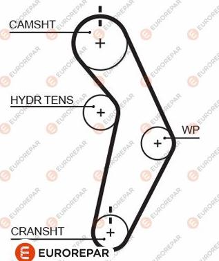 EUROREPAR 1633141280 - Cinghia dentata autozon.pro
