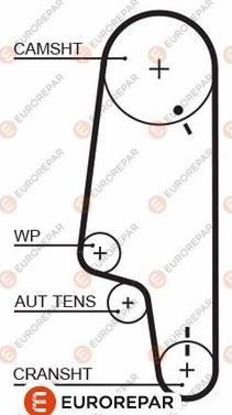 EUROREPAR 1633137480 - Cinghia dentata autozon.pro