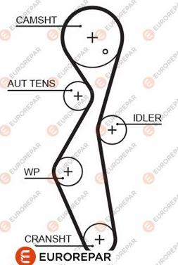 EUROREPAR 1633127280 - Cinghia dentata autozon.pro