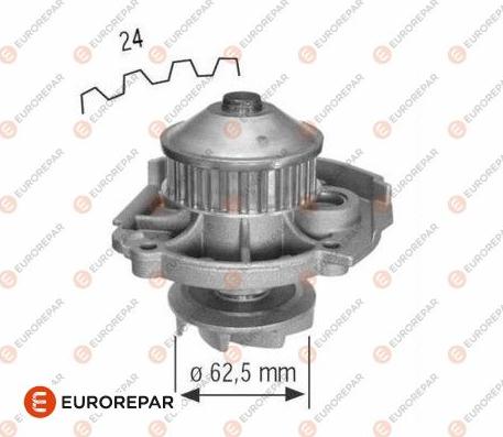 EUROREPAR 1637175480 - Pompa acqua autozon.pro