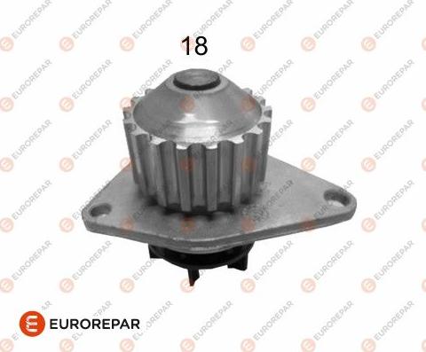 EUROREPAR 1637171380 - Pompa acqua autozon.pro