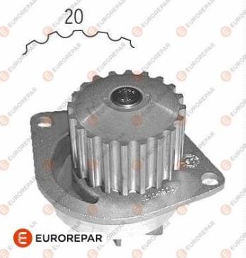 EUROREPAR 1637172180 - Pompa acqua autozon.pro