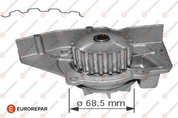 EUROREPAR 1623097980 - Pompa acqua autozon.pro