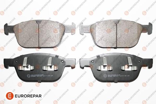 EUROREPAR 1623056080 - Kit pastiglie freno, Freno a disco autozon.pro