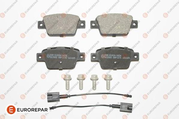 EUROREPAR 1623063780 - Kit pastiglie freno, Freno a disco autozon.pro