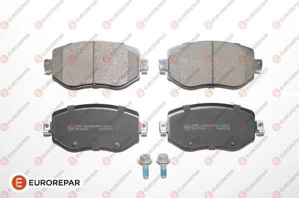 EUROREPAR 1679468780 - Kit pastiglie freno, Freno a disco autozon.pro