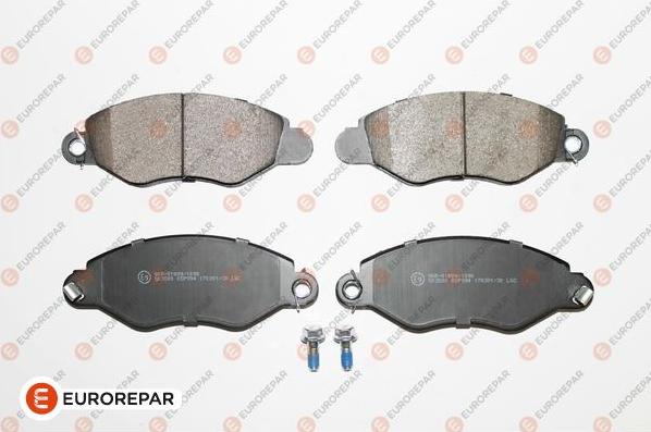 EUROREPAR 1675995180 - Kit pastiglie freno, Freno a disco autozon.pro