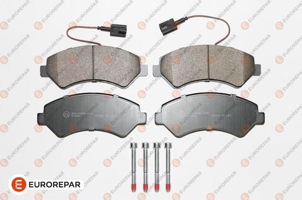 EUROREPAR 1675990080 - Kit pastiglie freno, Freno a disco autozon.pro