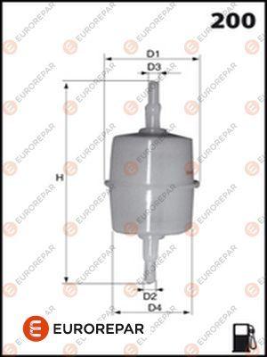 EUROREPAR E145057 - Filtro carburante autozon.pro