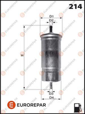 EUROREPAR E145078 - Filtro carburante autozon.pro