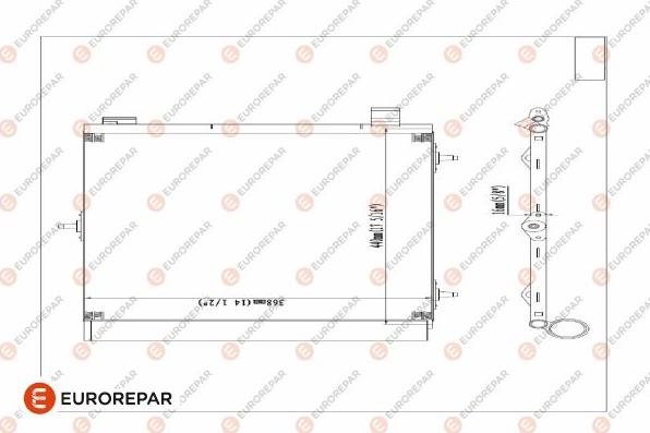 EUROREPAR E163362 - Condensatore, Climatizzatore autozon.pro