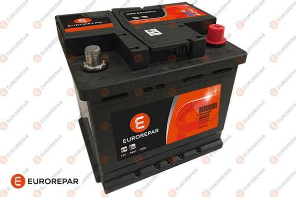 EUROREPAR ERPAKU0001 - Batteria avviamento autozon.pro