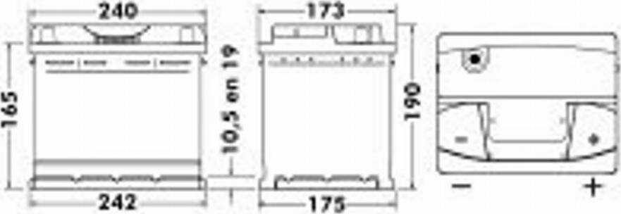 Exide 464 00 - Batteria avviamento autozon.pro