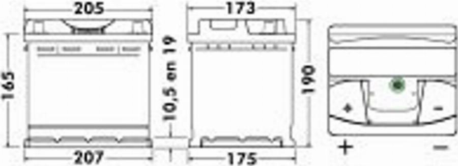 Exide 544 64 - Batteria avviamento autozon.pro