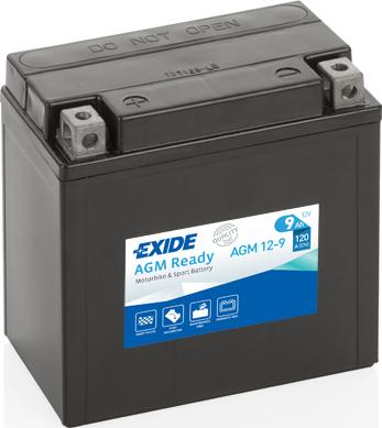 Exide AGM12-9 - Batteria avviamento autozon.pro