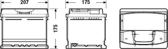 Exide EA472 - Batteria avviamento autozon.pro