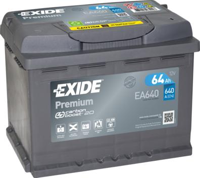 Exide EA640 - Batteria avviamento autozon.pro