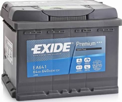 Exide EA641 - Batteria avviamento autozon.pro