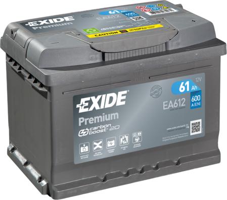 Exide EA612 - Batteria avviamento autozon.pro