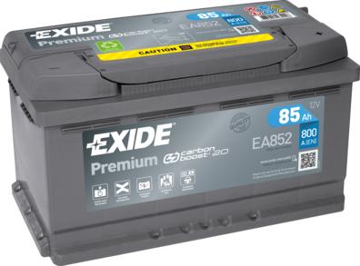 Exide EA852 - Batteria avviamento autozon.pro