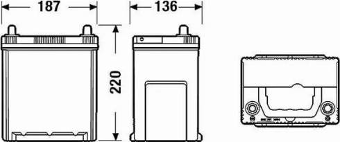 Exide EA386 - Batteria avviamento autozon.pro