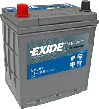 Exide EA387 - Batteria avviamento autozon.pro