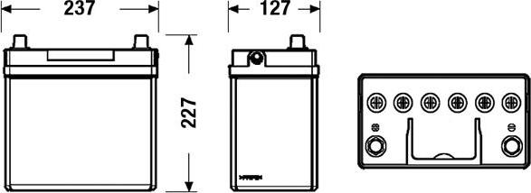 Exide EB455 - Batteria avviamento autozon.pro