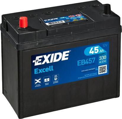 Exide EB457 - Batteria avviamento autozon.pro