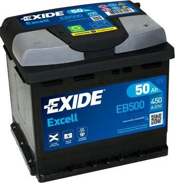 Exide EB500 - Batteria avviamento autozon.pro