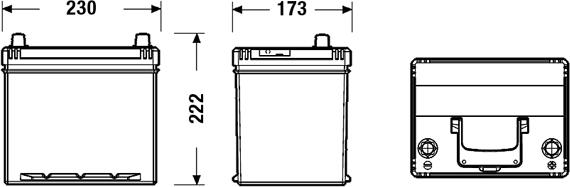 Exide EB604 - Batteria avviamento autozon.pro