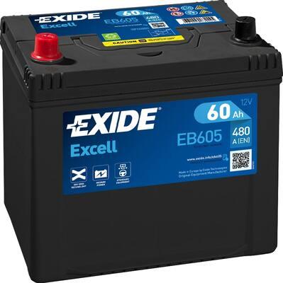 Exide EB605 - Batteria avviamento autozon.pro