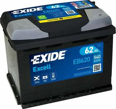 Exide EB620 - Batteria avviamento autozon.pro