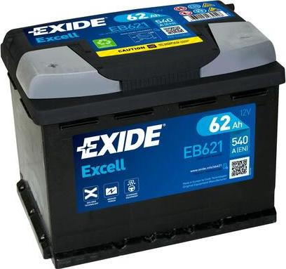 Exide EB621 - Batteria avviamento autozon.pro