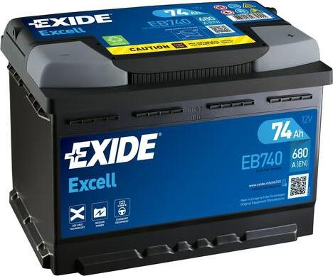 Exide EB740 - Batteria avviamento autozon.pro